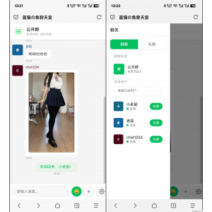 PHP实时消息聊天室源码 PHP+WebSocket